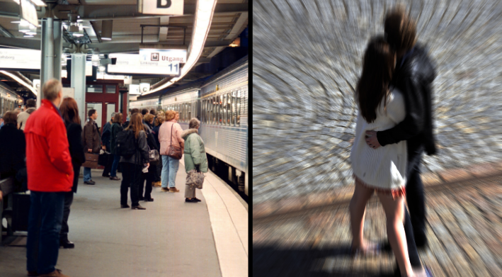 Prag, Tåg, Singel, kärlek, speed, kärlekståg